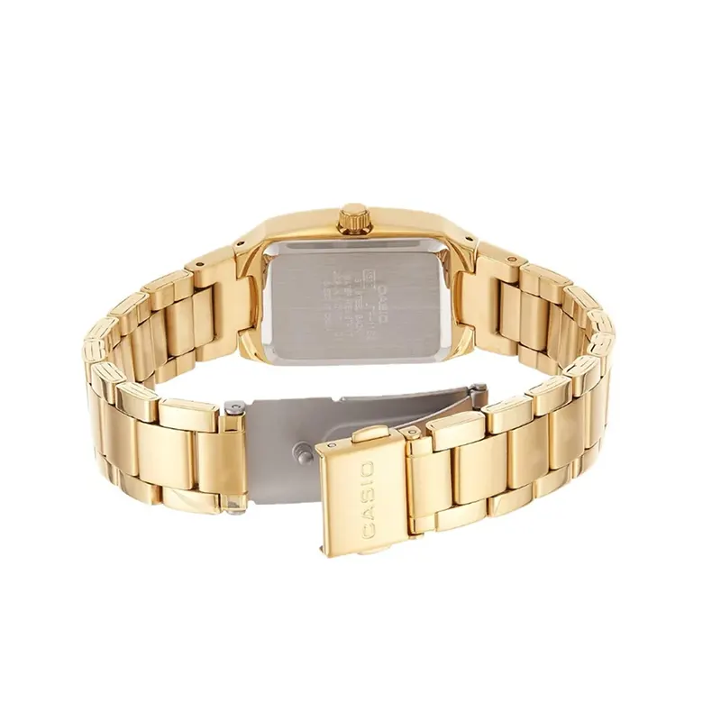 Casio Black Dial Gold-tone Casual Ladies Watch- LTP-1165N-1C